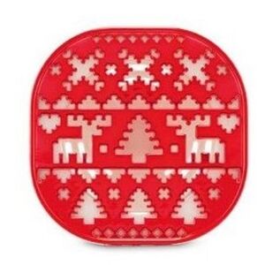 Bath & Body Works Christmas Fair Isle Sweater Scentportable Holder Car Clip